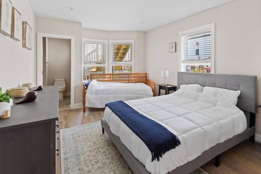 Renovated Beach Block 7Br North Beach Atlantic City - Steps To Beach & Casino Exterior photo
